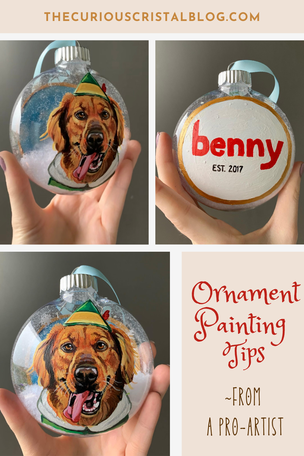 How You Can Paint an Ornament like A Pro ❄️