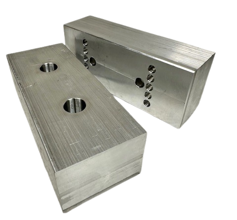 Soft Jaws 1.5 x 2 x 5 Aluminum Pin Positioning — Grover Automation ...
