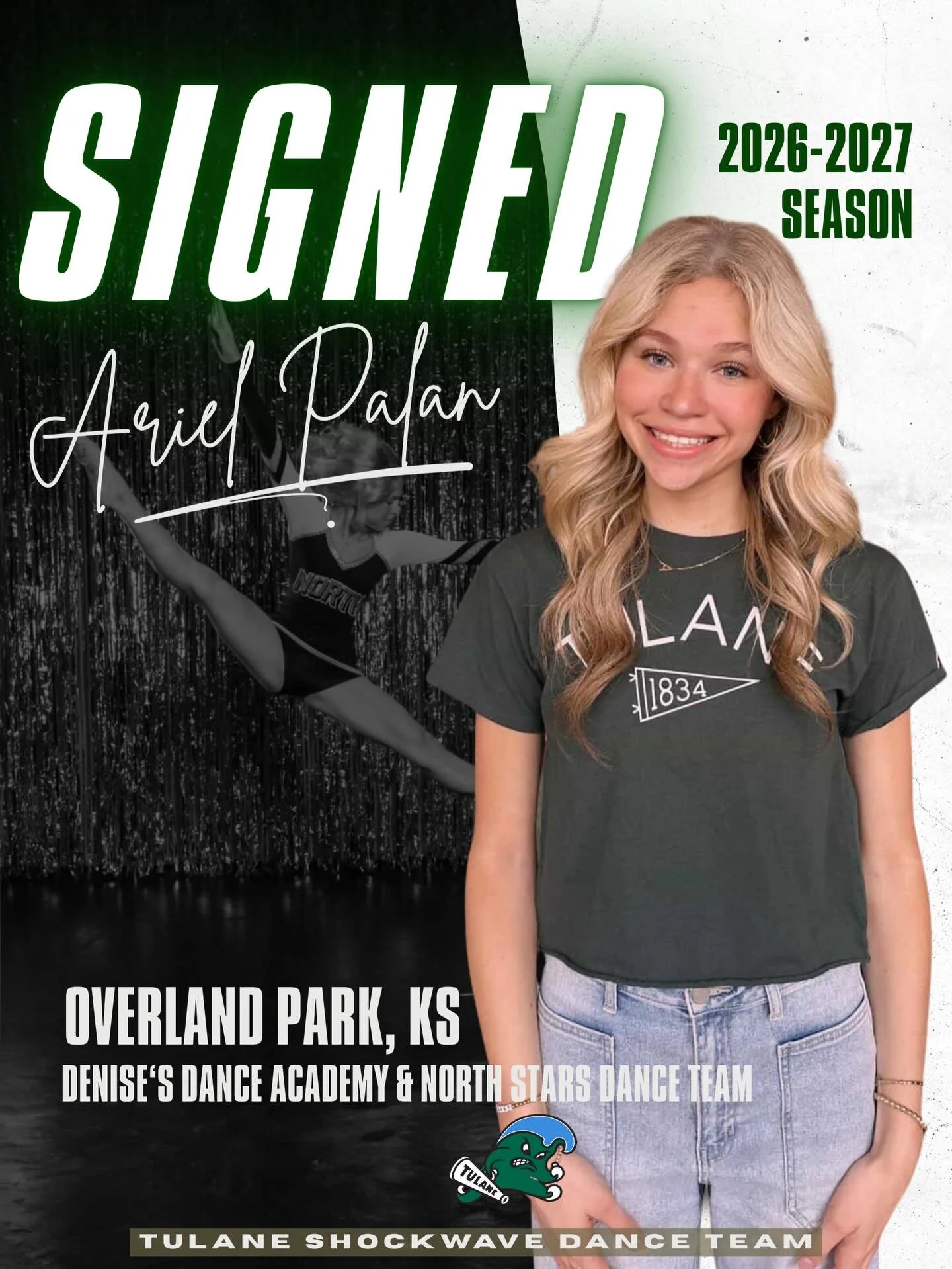 We are excited to announce our next new member for the 2026-2027 season, Ariel!

Roll wave 🌊