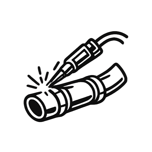 Custom fabrication and exhaust icon