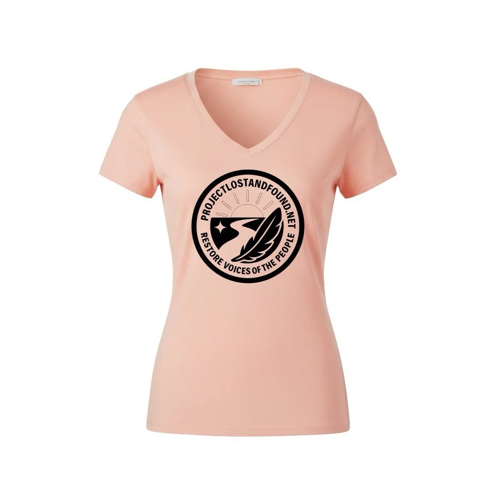 Coral Women's V-Neck