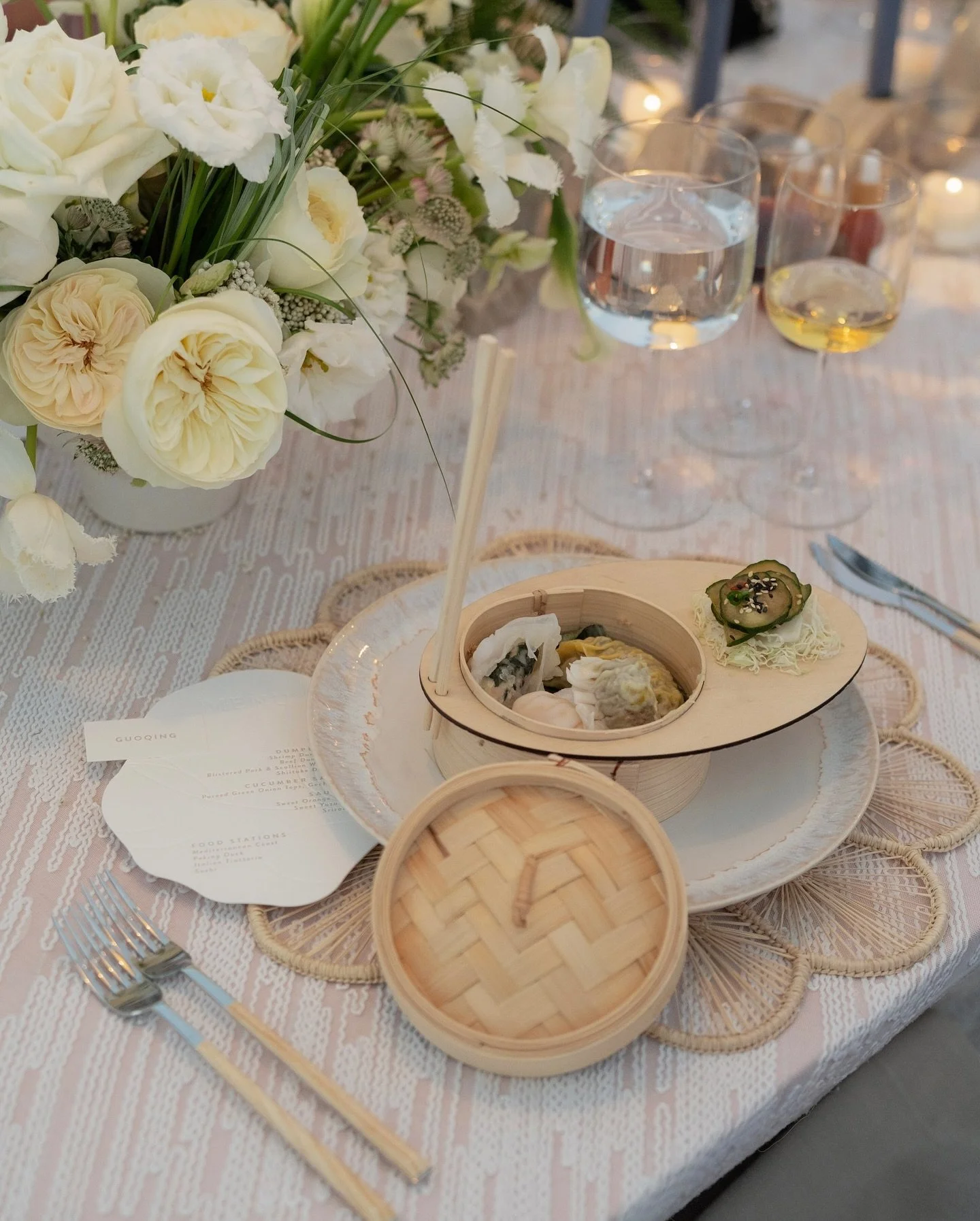 First things first: dumplings.