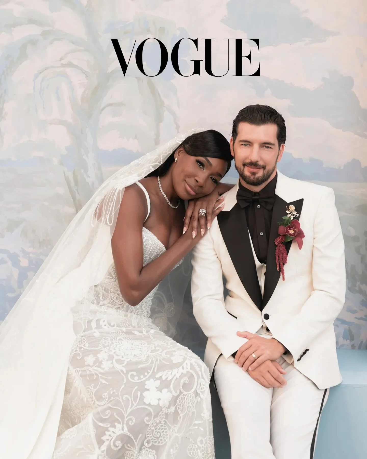 An unforgettable weekend celebrating @venuswilliams and Andrea Preti (@andreapreti88) as they said &ldquo;I do&rdquo;. From rehearsal dinner to wedding day, it was an honor to be part of such a beautiful celebration. 

Thank you @voguemagazine for fe