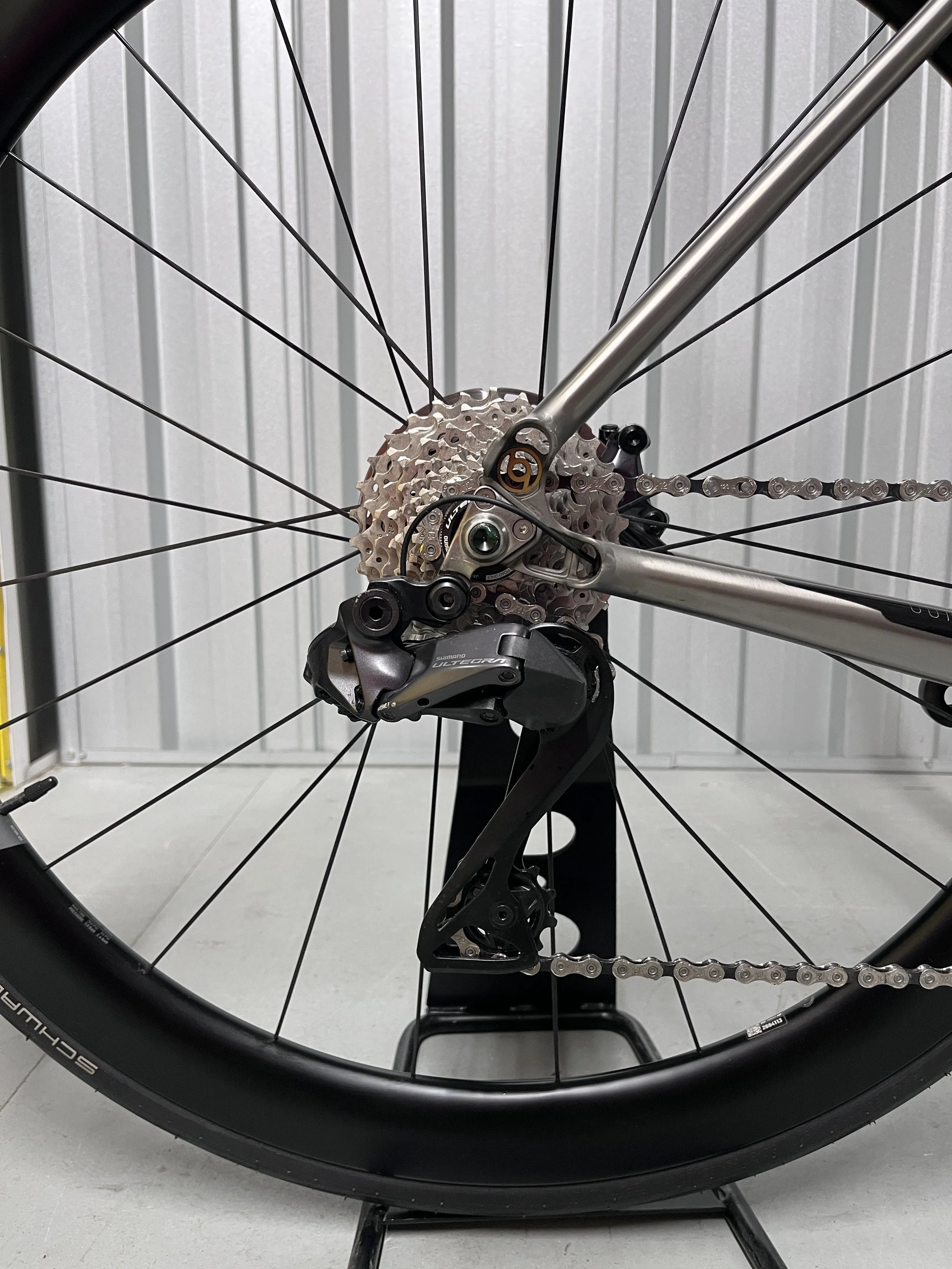 2024 J. Guillem Orient Ultegra Di2 Disc - Rapha RCC Titanium Road Bike
