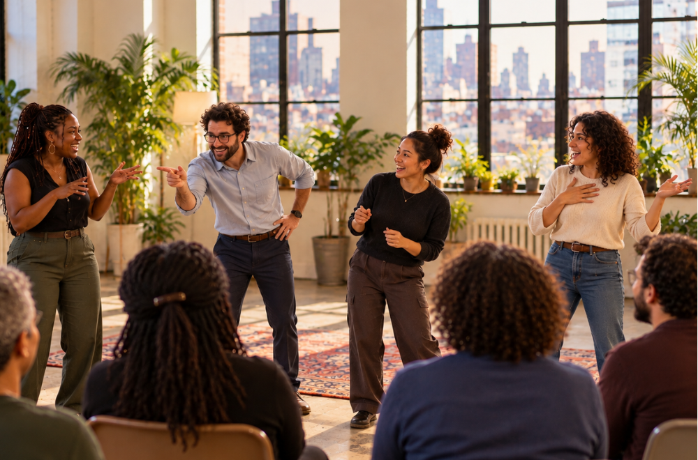 Therapists Unscripted: Therapeutic Improv for Enhancing Relational Skills for Therapists and Clients