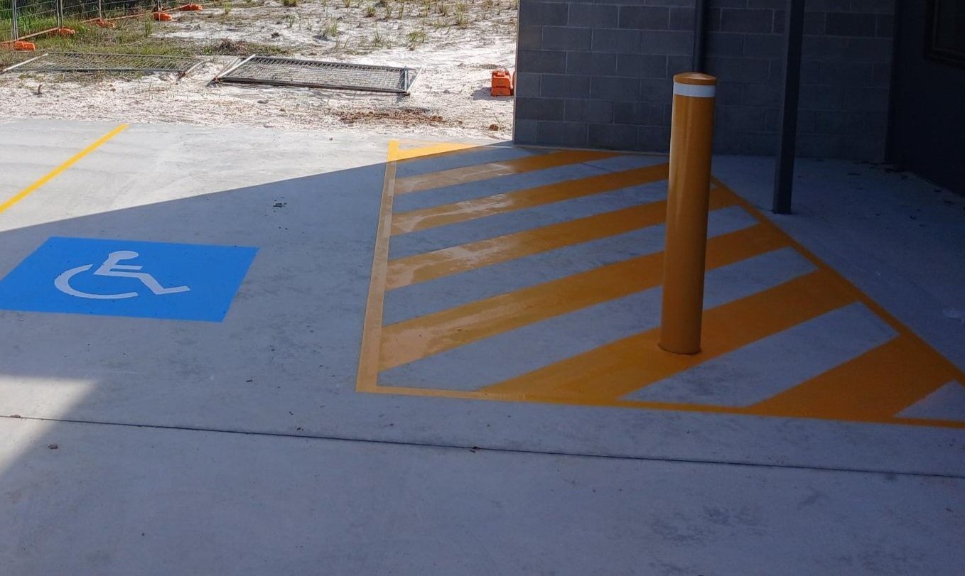 Warehouse and Factory Safety Line Marking