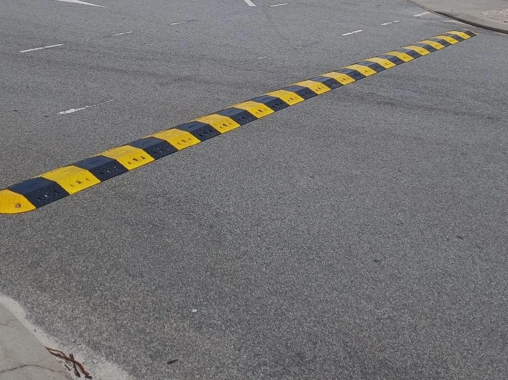 Denham Shire path safety line marking