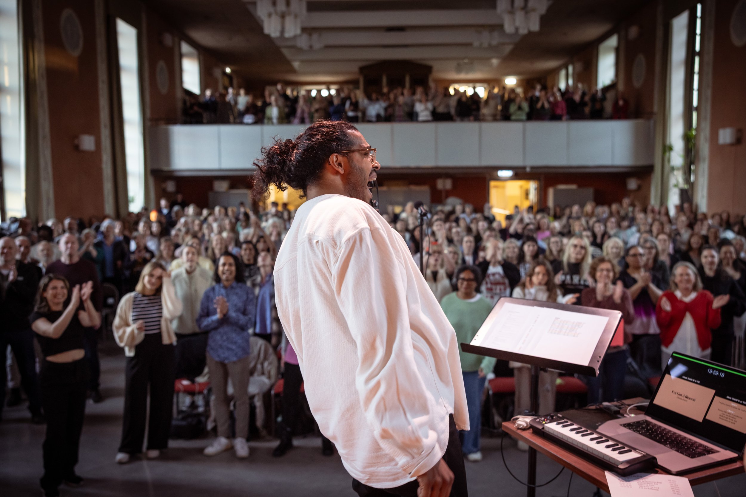 Bilder från Sthlm Mass Choir