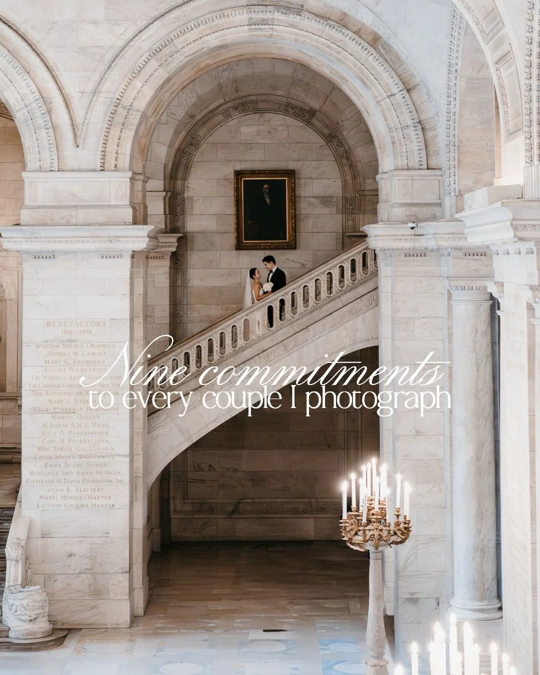 Nine Commitments
To Every Couple I Photograph
&bull;
To Listen First.
Before cameras. Before timelines.
&bull;
To Observe Honestly.
The seen and unseen.
&bull;
To Guide with Confidence.
Never forced. Always intentional.
&bull;
To Create a Calm, Eleva