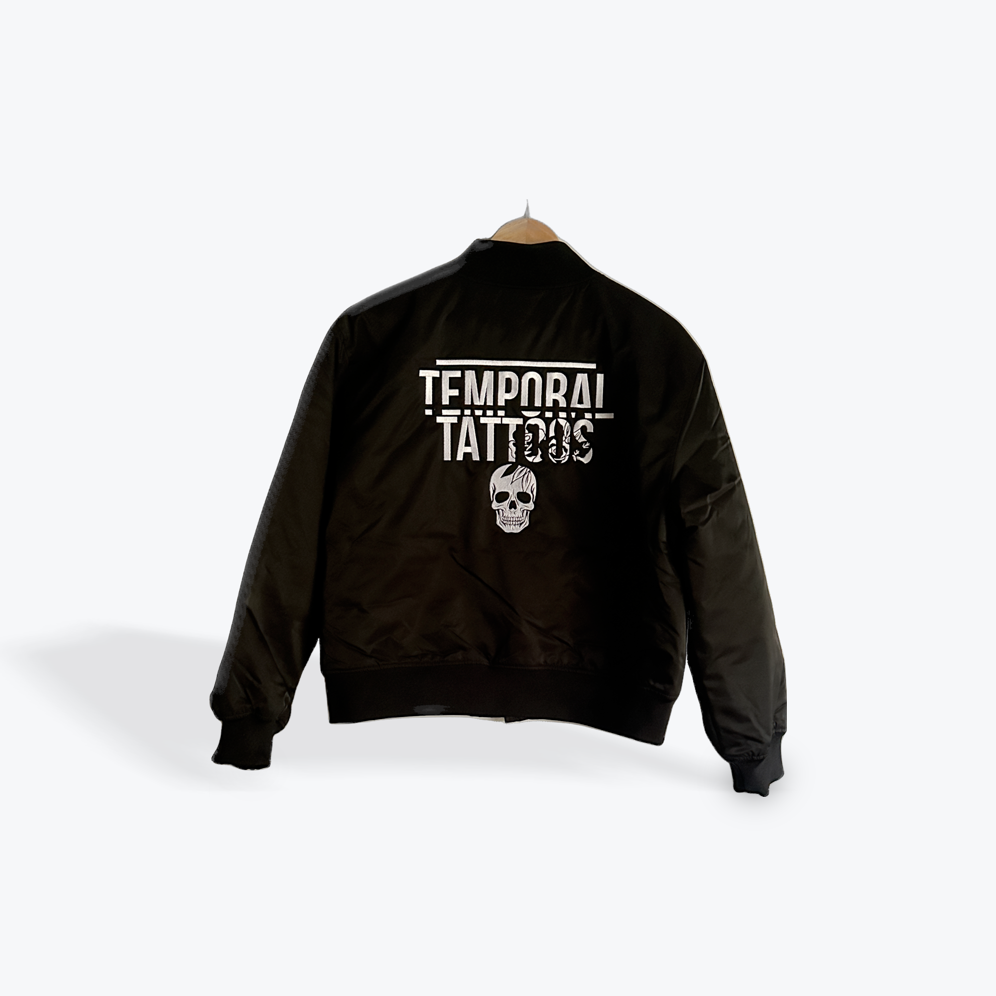 Bomber Jacket - Skull Design - 100% Recycled Polyester