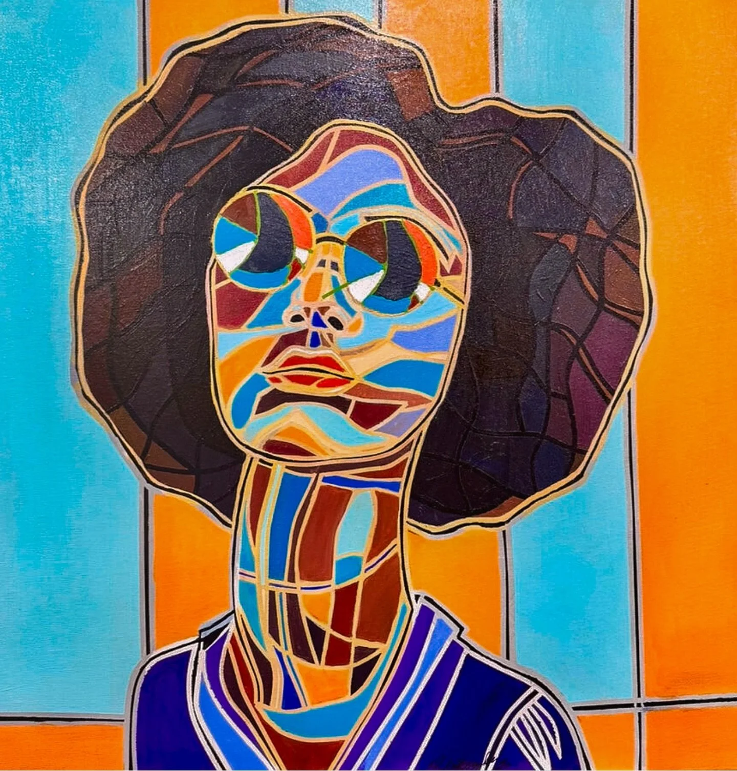 Local Artist Feature: Debra Wronzberg is an award-winning artist having recently won the Emerging Artist Award from the Artist Network Riverwalk Art Show. Her unique, signature style is paintings that marry semi-abstracts with mosaics. Debra maps out