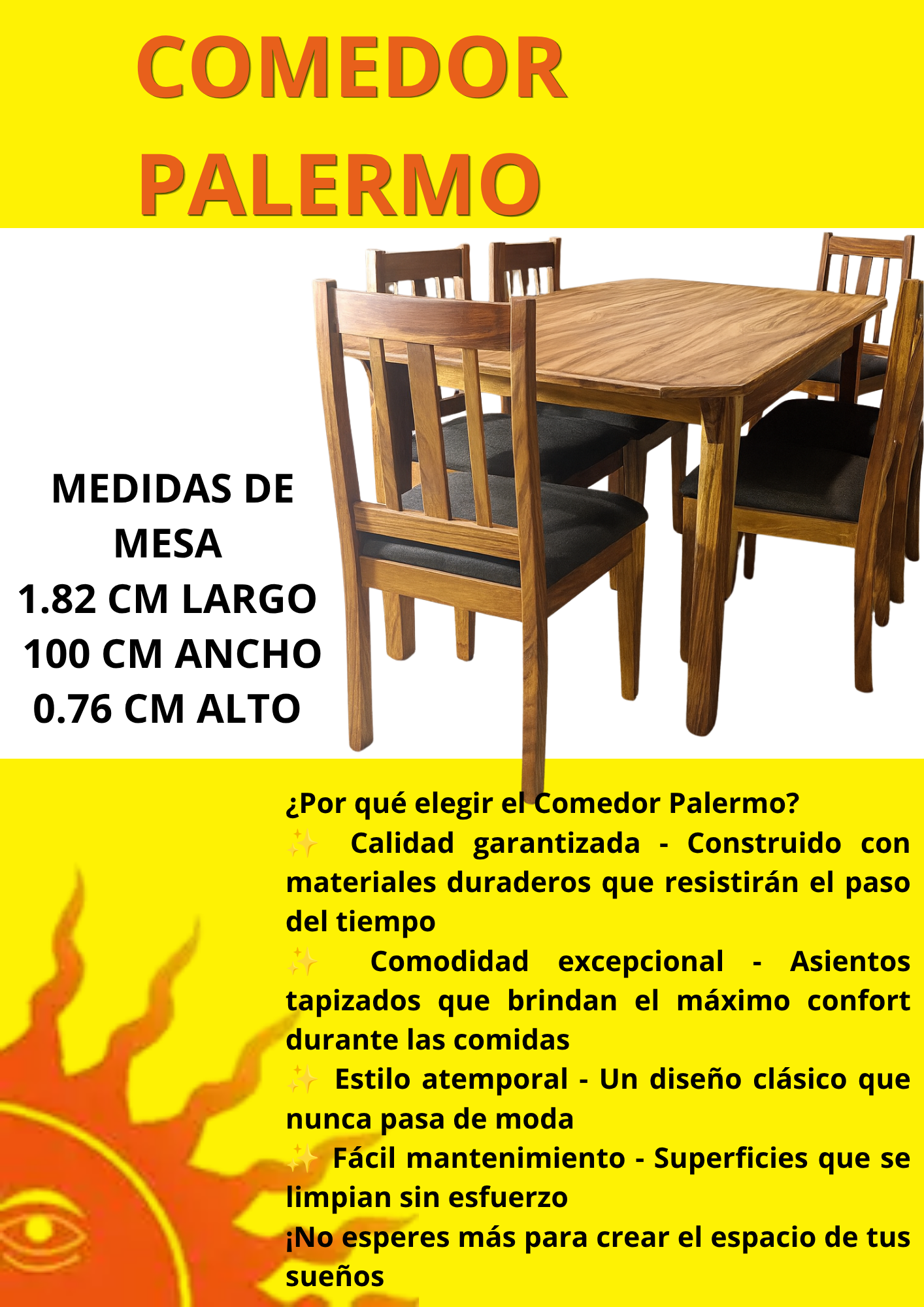 COMEDOR PALERMO 
