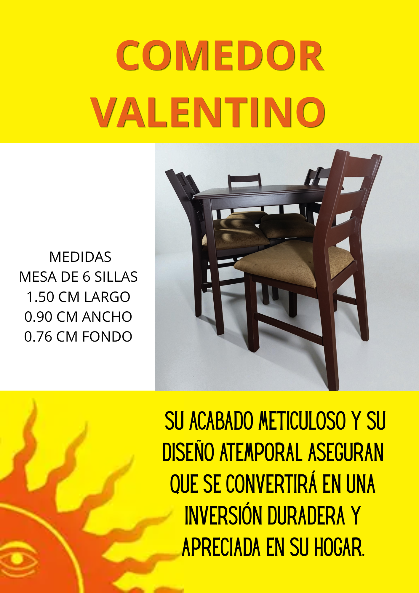 COMEDOR VALENTINO 