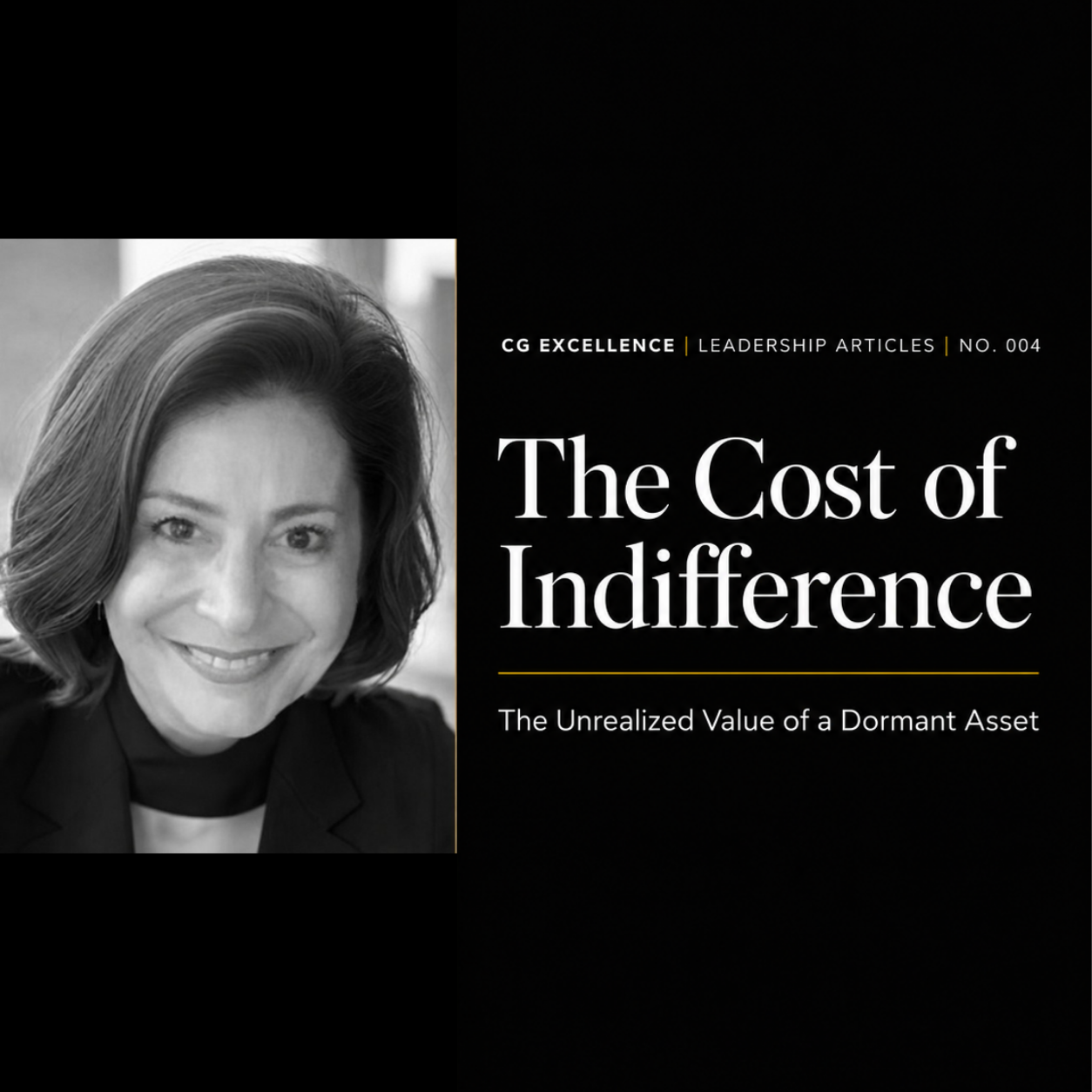 The Cost of Indifference