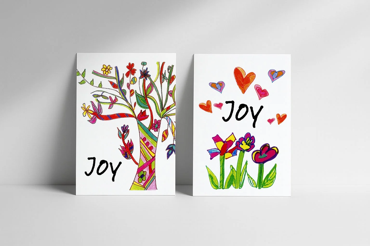 "Blinged" Holiday Joy  Card Set