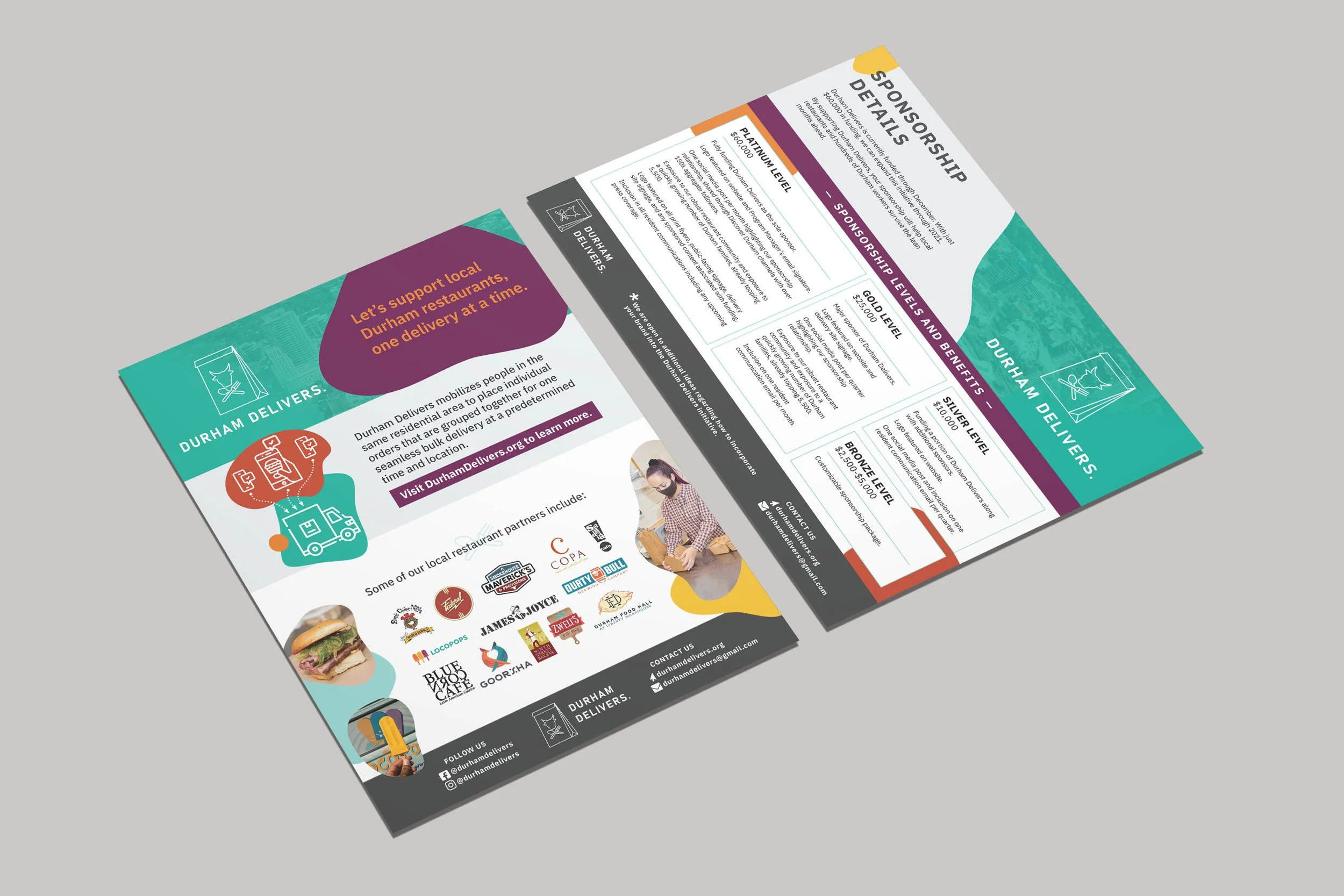 Sample flyer designs