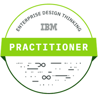 Enterprise Design Thinking Practitioner badge