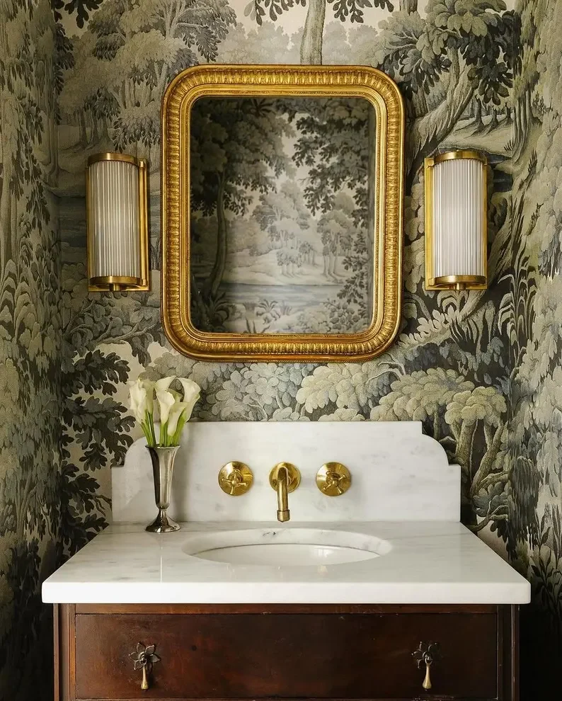 Best Wallpaper for Powder Rooms