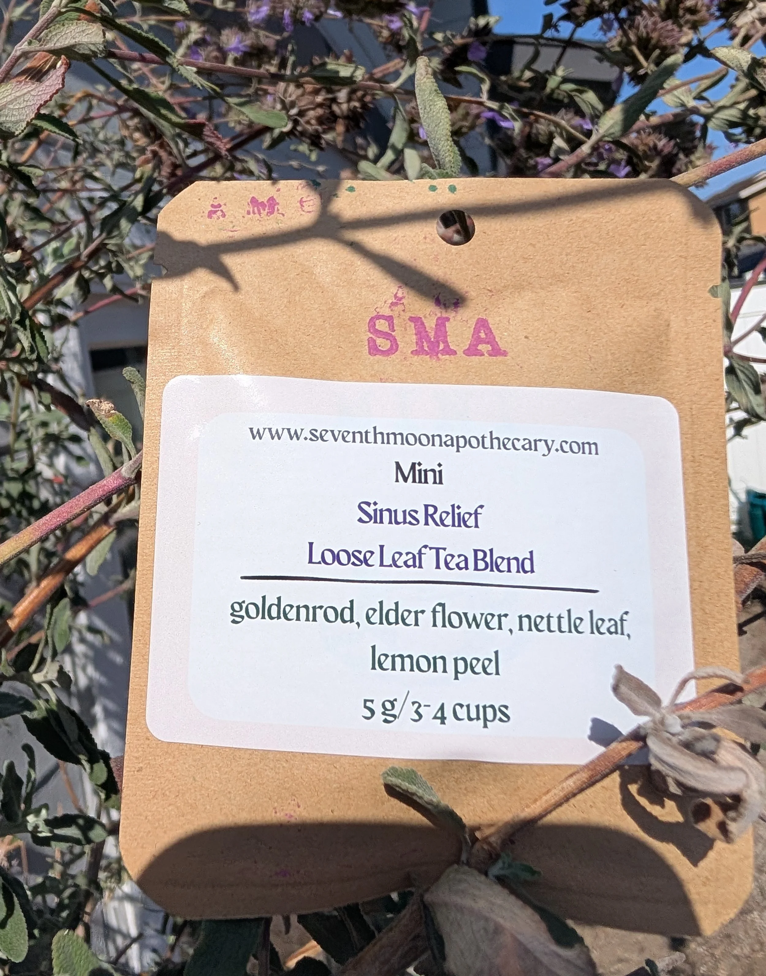 MINI: Sinus Relief: loose leaf tea blend 5 g/0.17 oz.