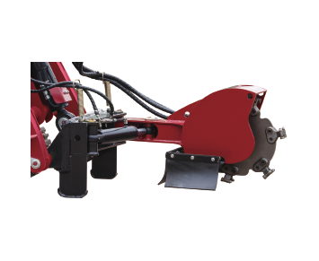 Stump grinder mini skid steer attachment