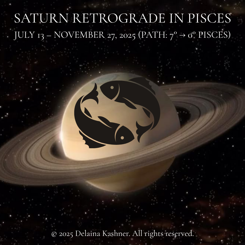 Saturn Retrograde in ♓ Pisces