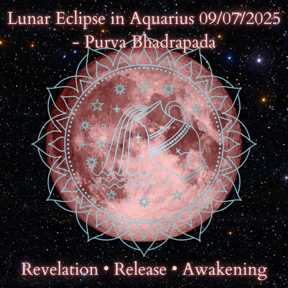Lunar Eclipse in Aquarius ♒ 09/07