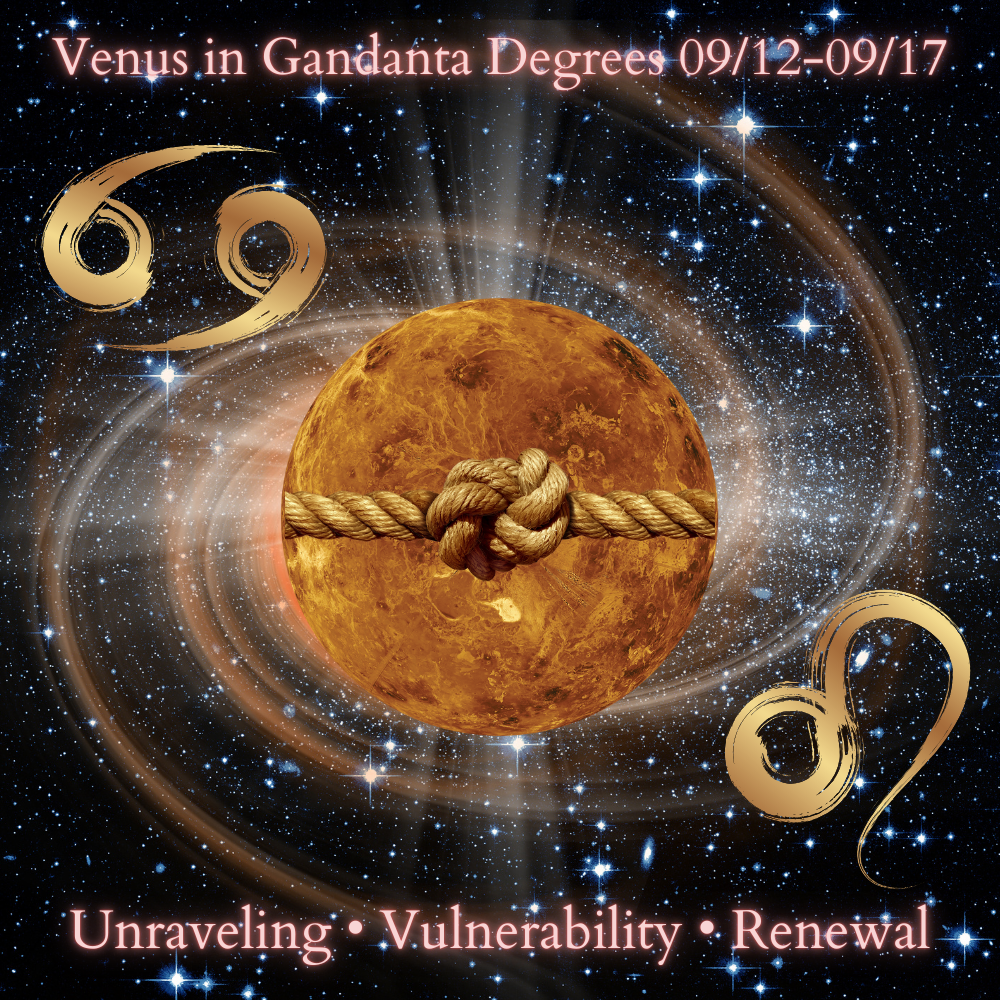 Venus in Gandanta - 09/12-09/17