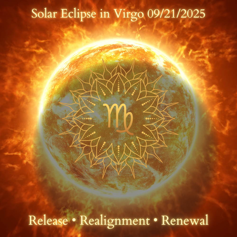 Solar Eclipse in Virgo - 09/21/2025