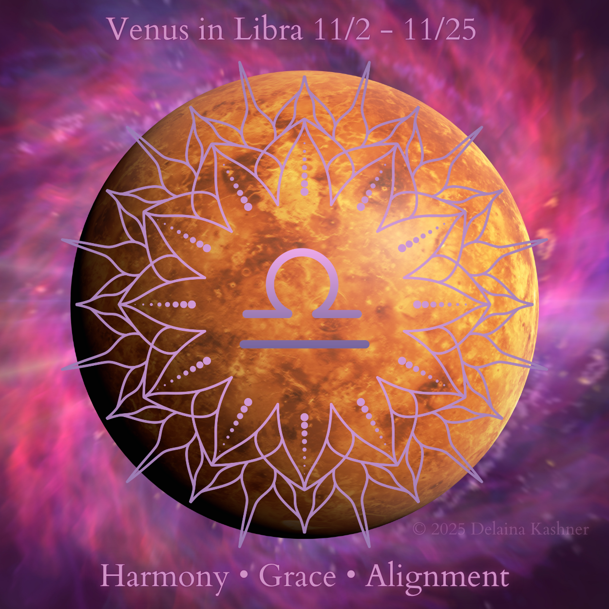 Venus in Libra 11/2 - 11/25