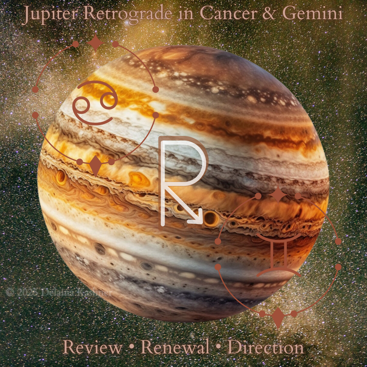Jupiter Retrograde in Cancer and Gemini 