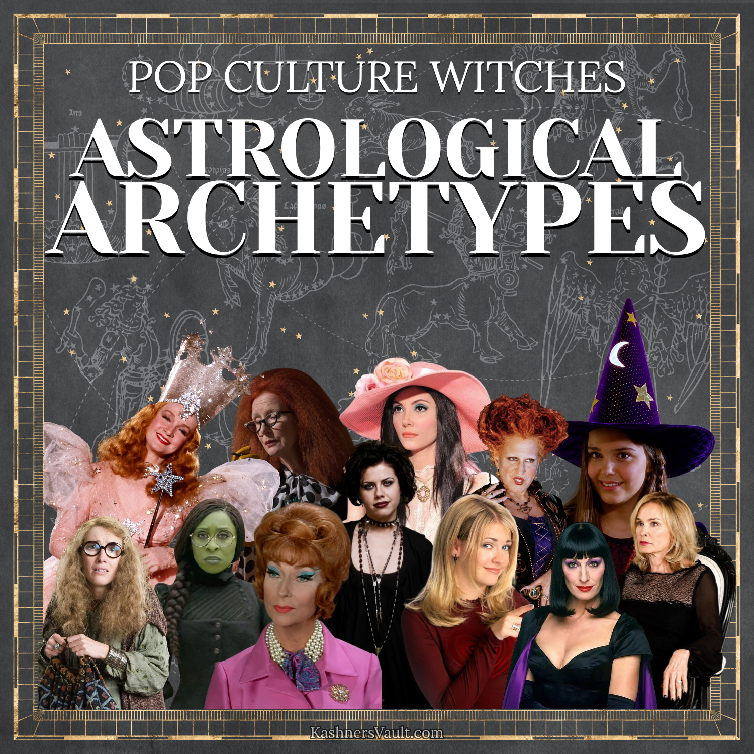 Pop Culture Witches Astrological Archetype