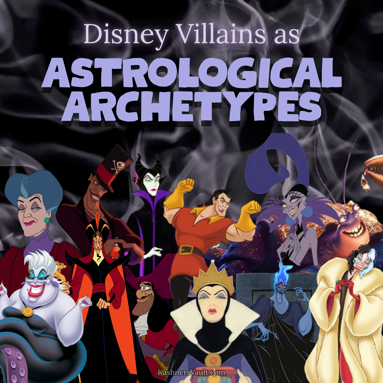Disney Villain Astrological Archetypes