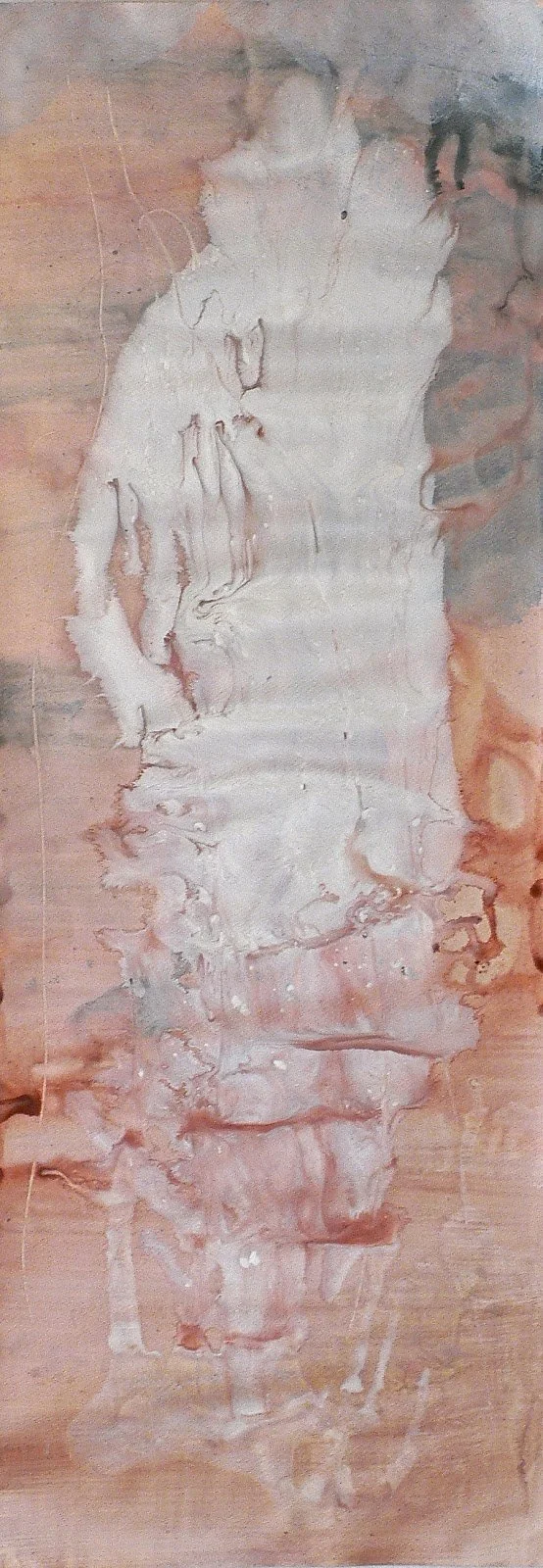 untitled, 2007, acrylic on paper, 109x40cm