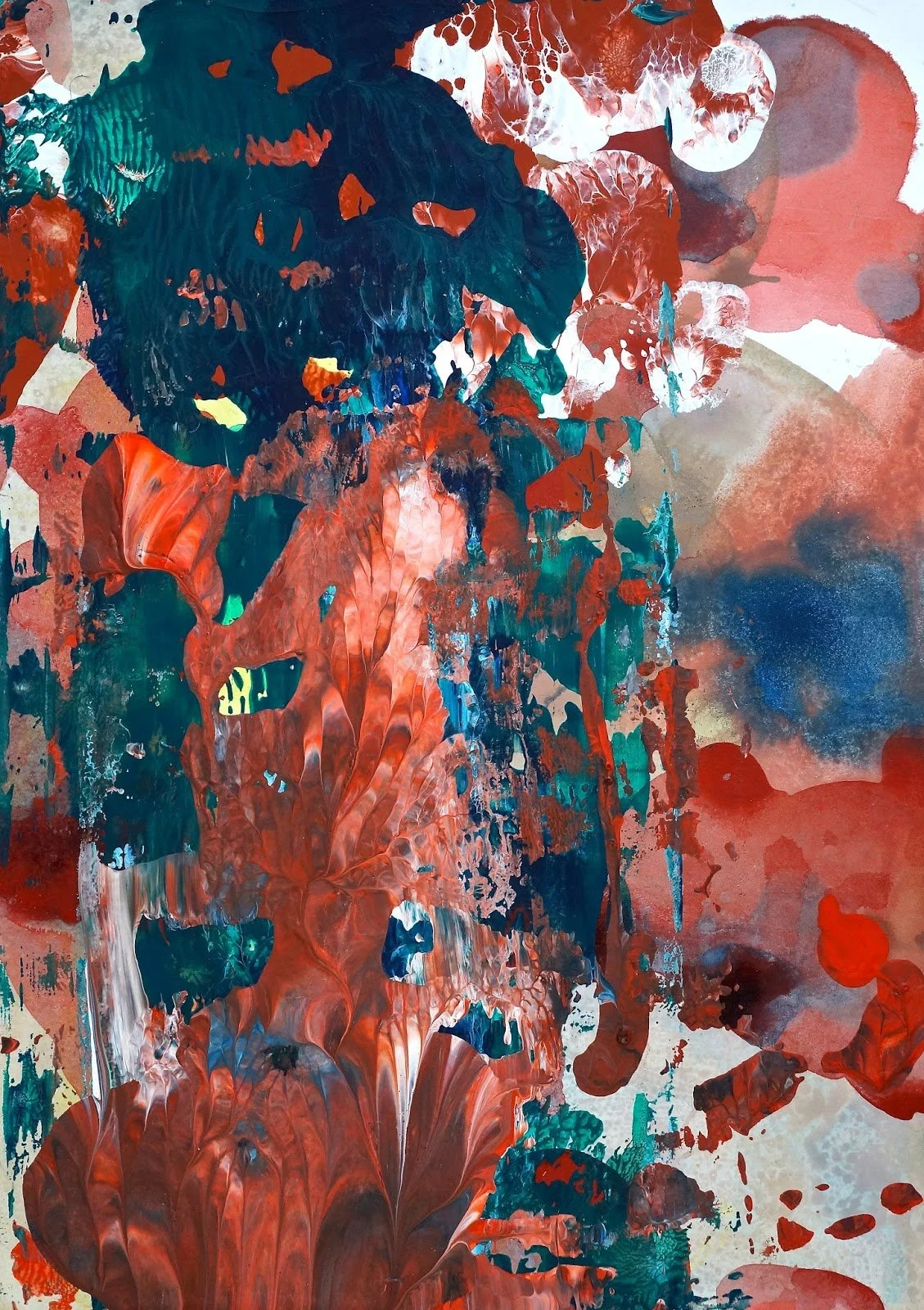 untitled, 2013, acrylic on paper, 38x26.5cm