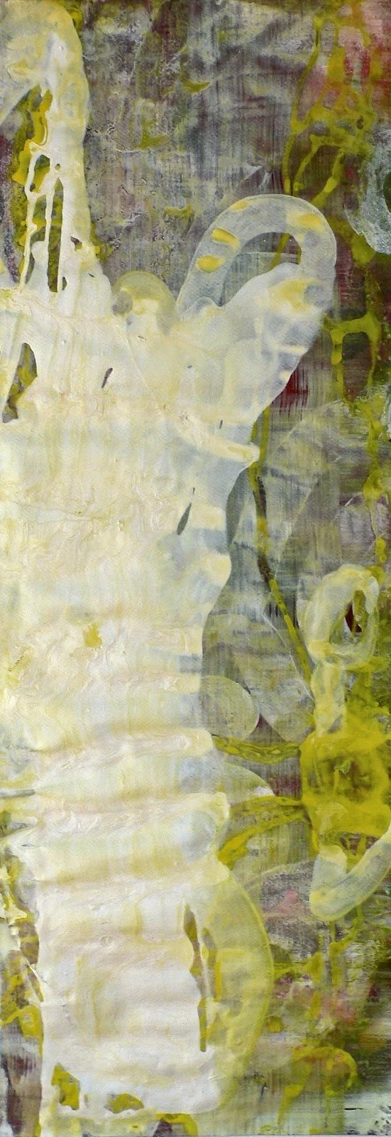 untitled, 2007, acrylic on paper, 109x40cm