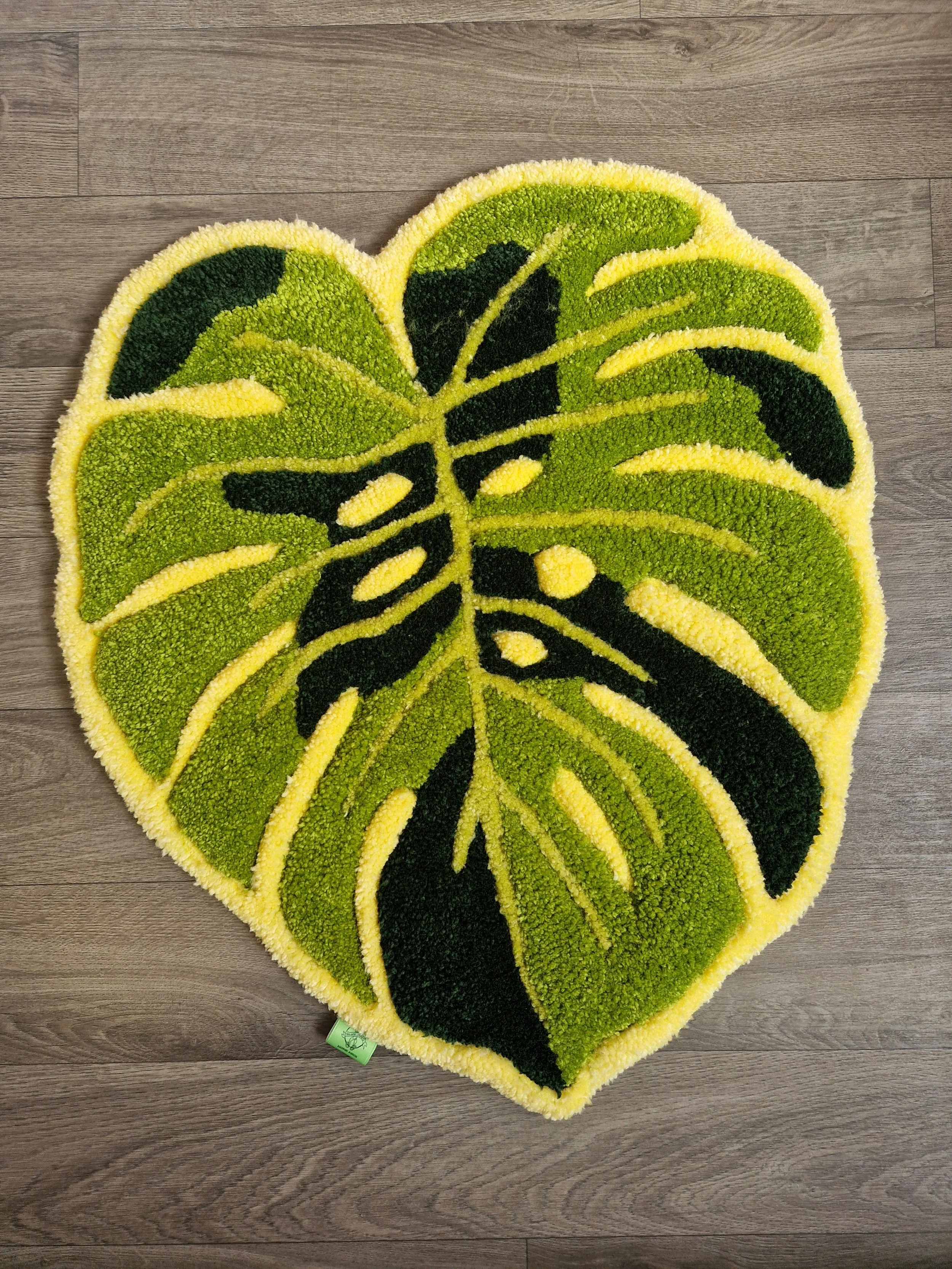 Teppich Monstera getuftet