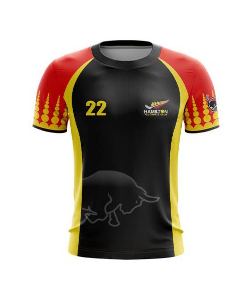 Hamilton Floorball Club - Black Playing Shirt