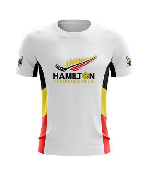 Hamilton Floorball Club - White Playing Shirt