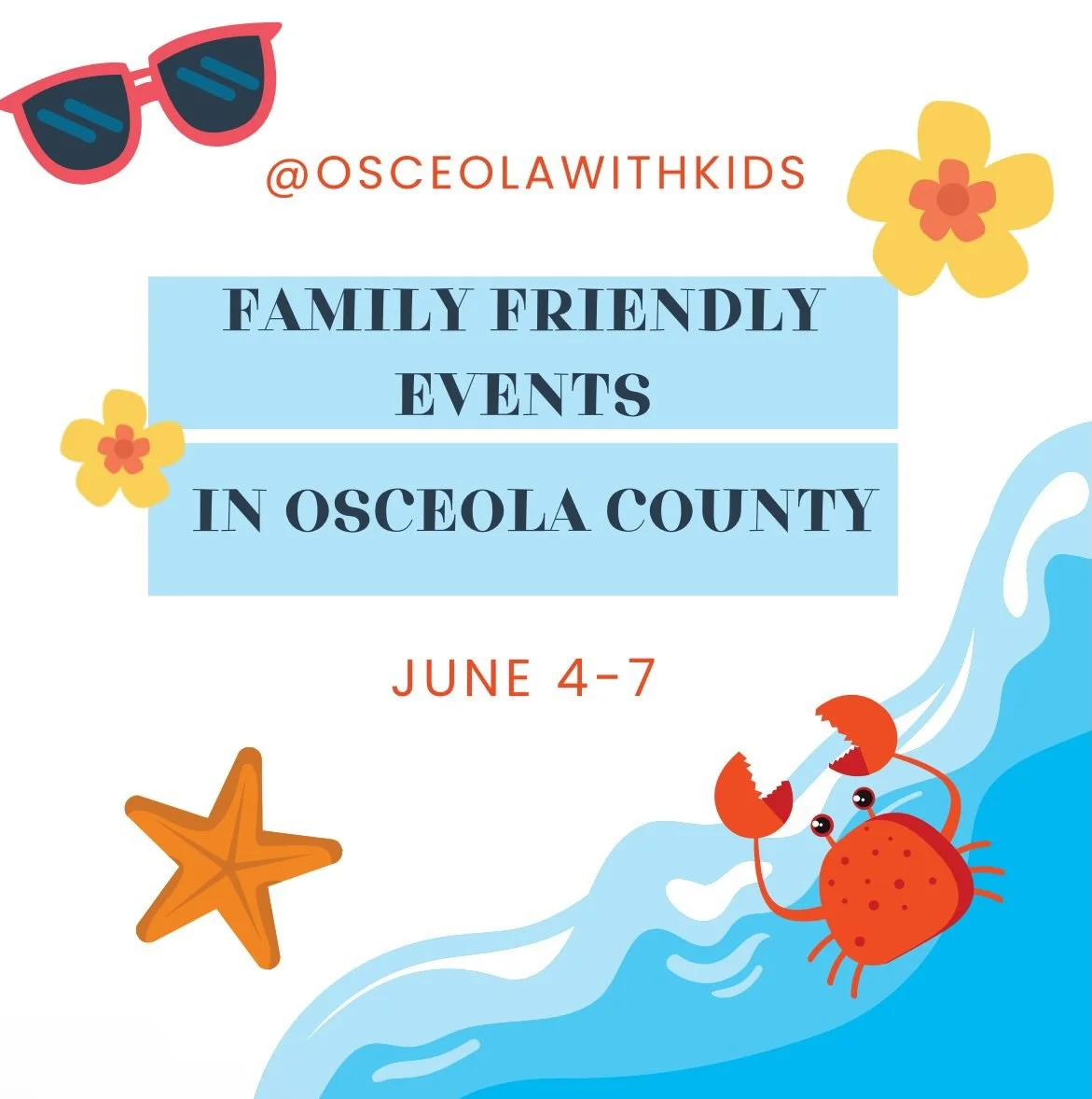 Looking for fun plans around Osceola this weekend? Here are some family-friendly events you won&rsquo;t want to miss! 🎉

👉 Share this guide with a friend and start making your weekend plans!

Thursday, June 4
⚽ Intercambio de Laminillas del Mundial