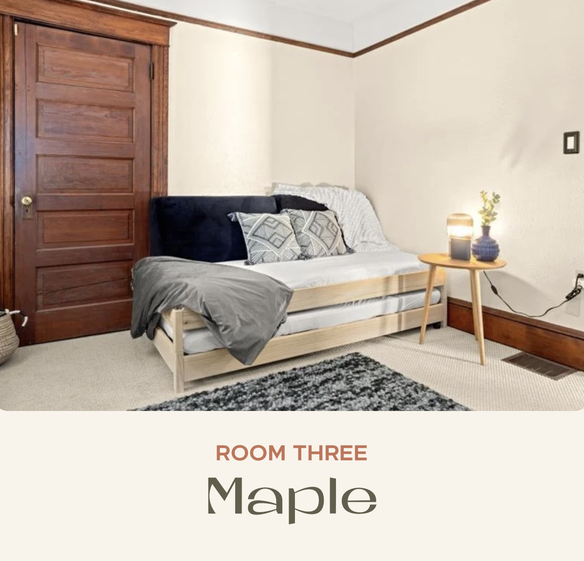 Maple room – Chariot | Portland