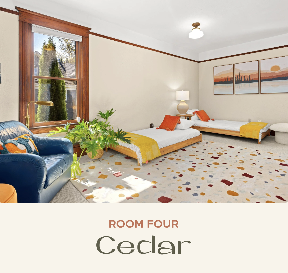 Cedar room – Chariot | Portland