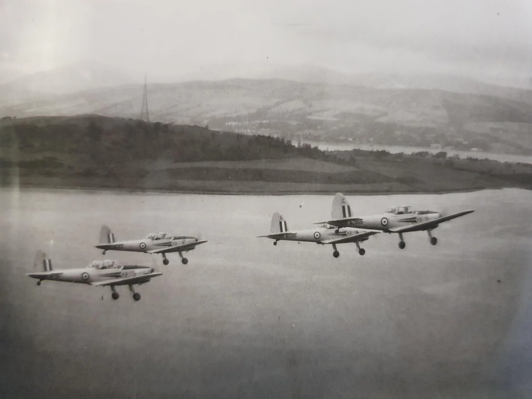 Glasgow formation - WZ865 closest to camera