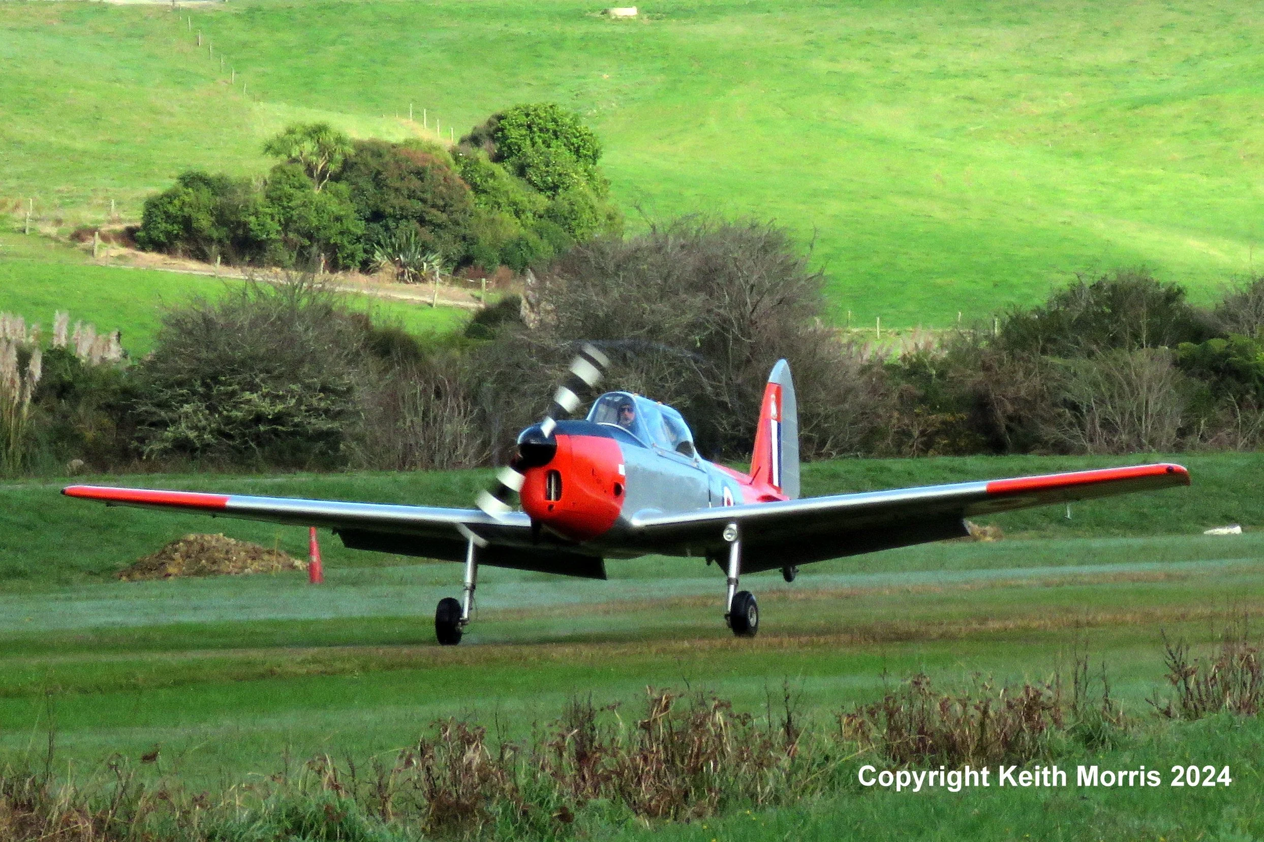 Landing at Kaipara Flats.