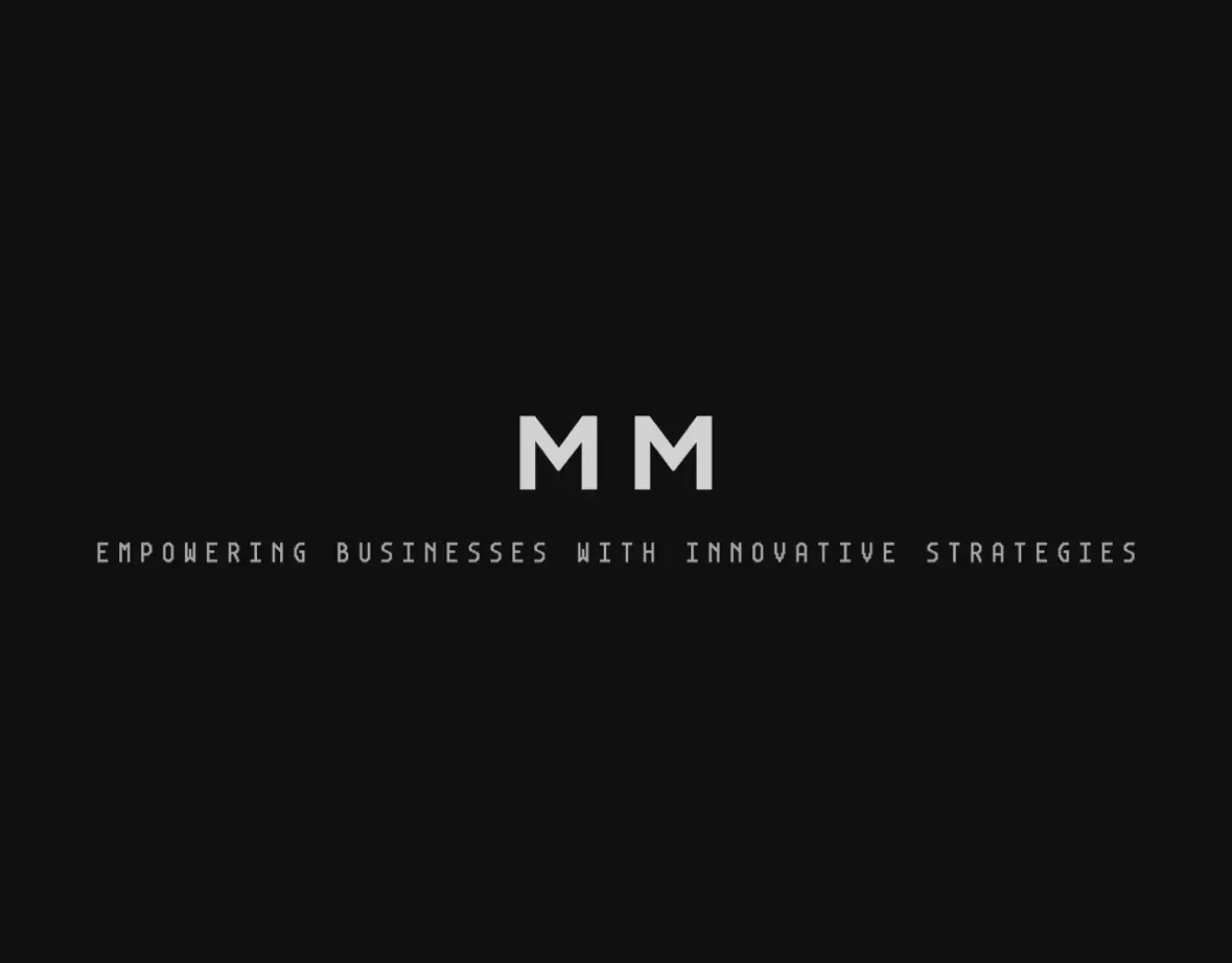 MM Digital Marketing and Consulting Secondary Logo