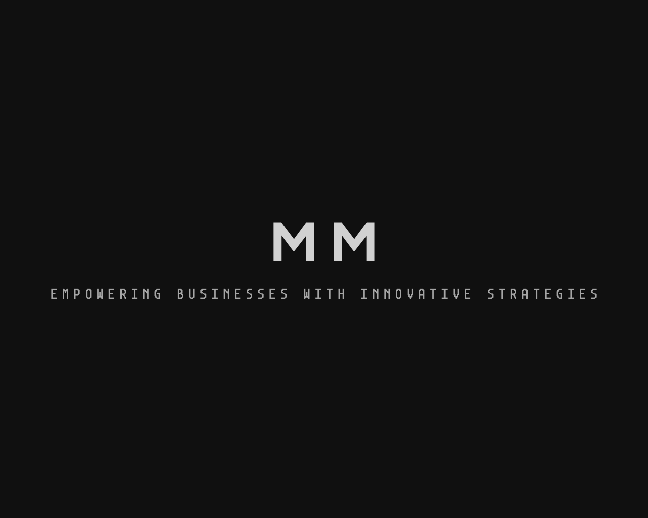 MM Digital Marketing and Consulting Secondary Logo