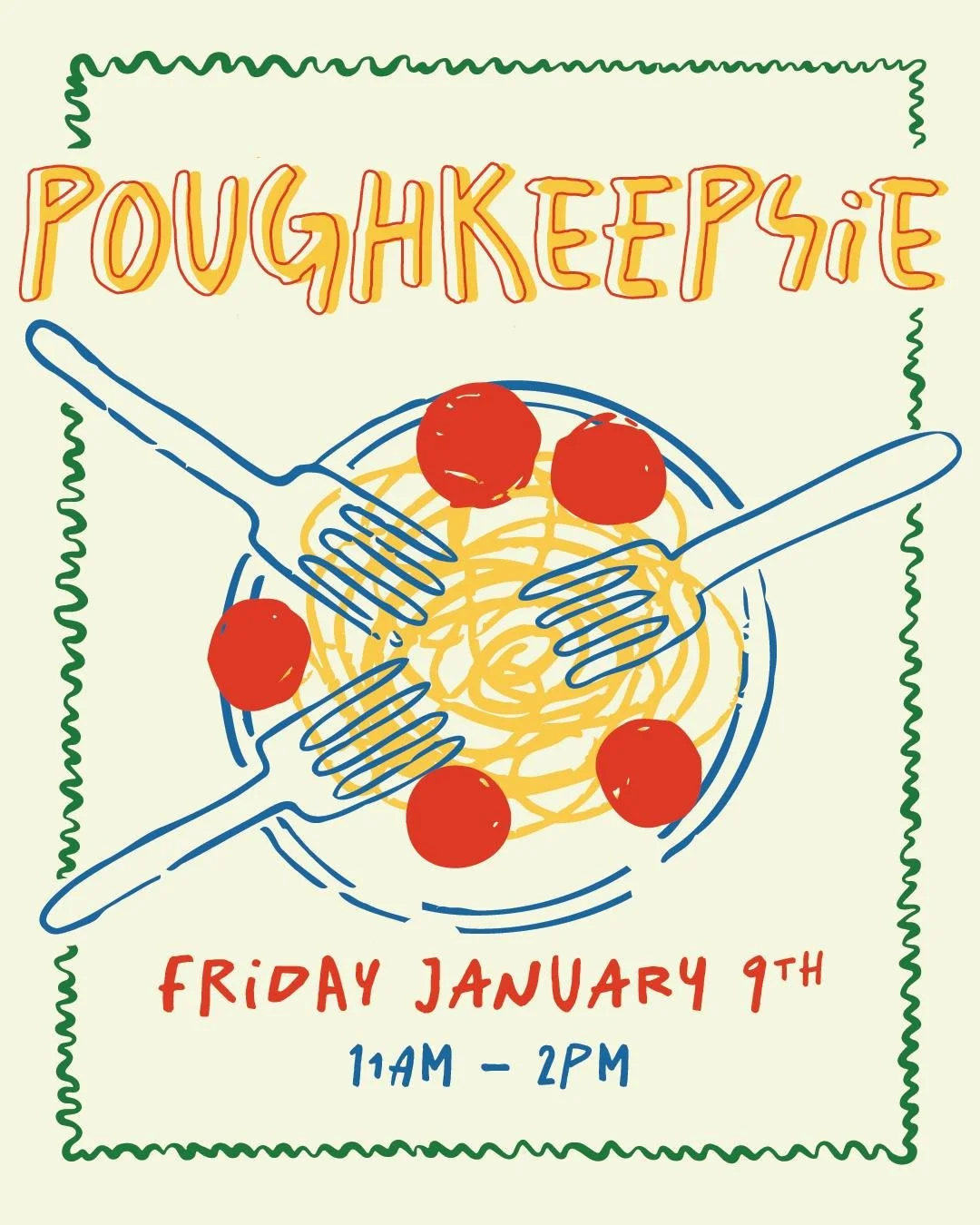 🍝 Poughkeepsie friends! Tomorrow we&rsquo;re serving up something pasta-tively delicious.
Swing by for our Pasta Pop-Up, Friday January 9th, from 11AM&ndash;2PM and stock up on fresh favorites (and maybe a little dinner inspiration, too 😉).
Shoppin