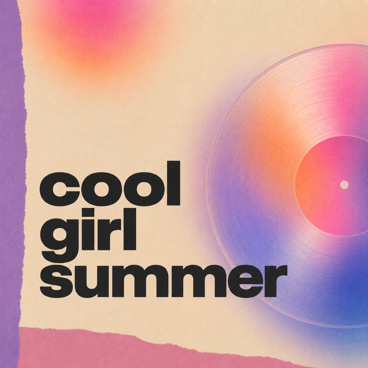 cool girl summer
