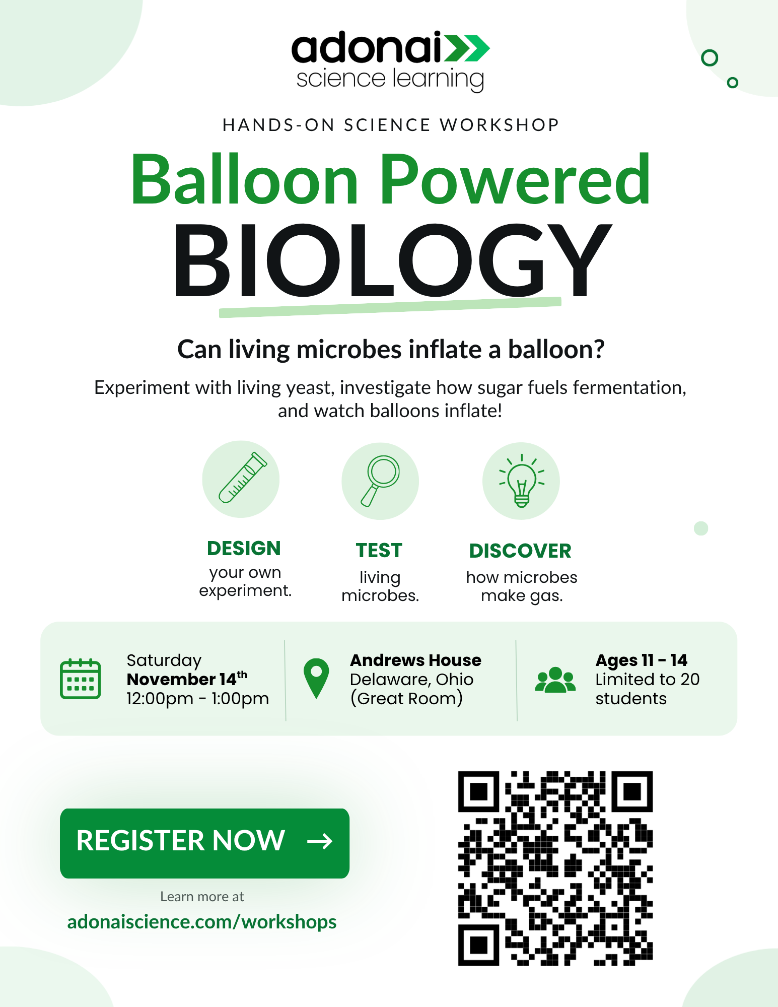 Balloon Powered Biology
