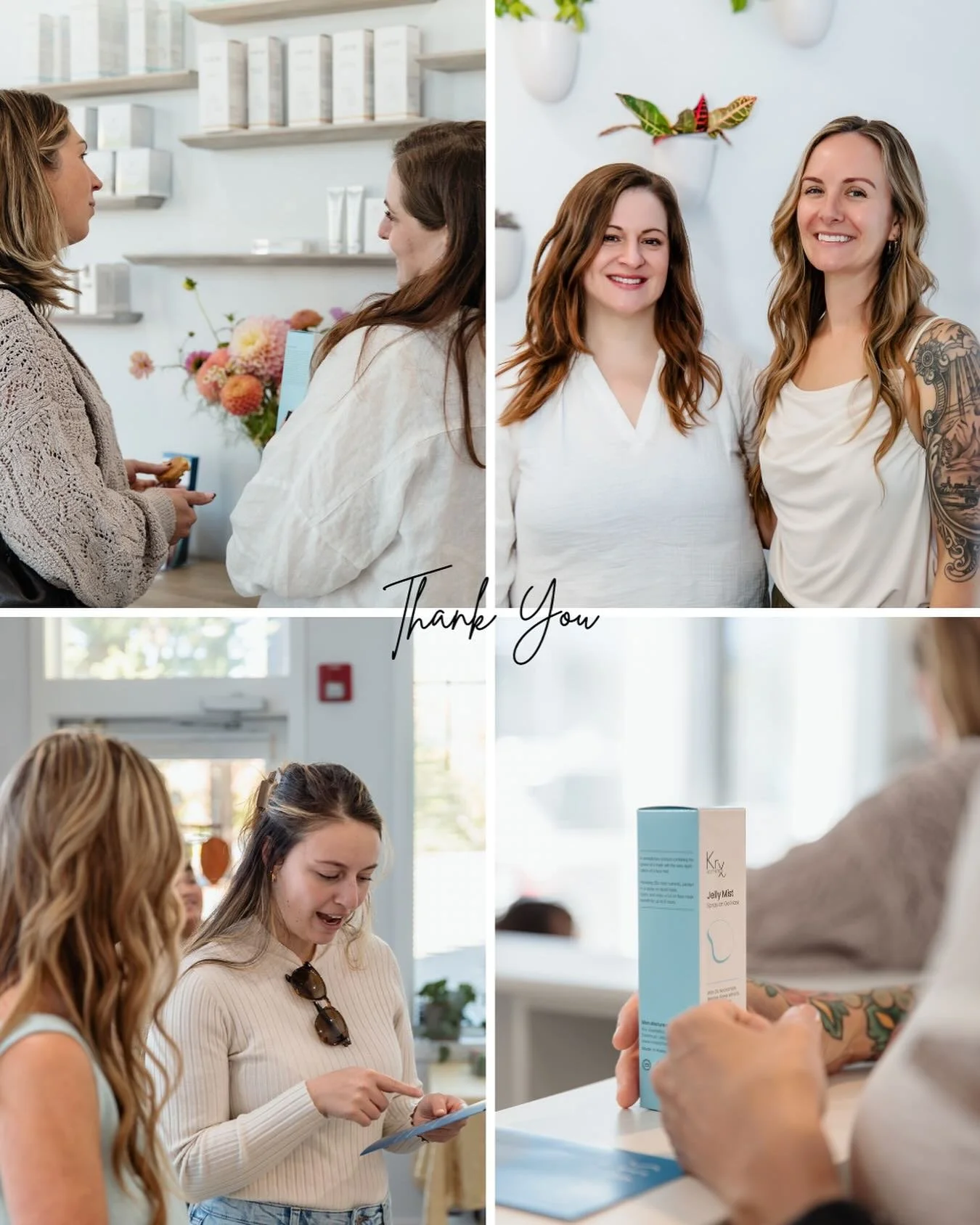 Thank You!

We had a wonderful grand opening with a fantastic turn out of familiar and new faces 

Stay connected with us as we continue to grow and provide relaxation and wellness to the community- we have some fun ideas for the future 

Shout out t