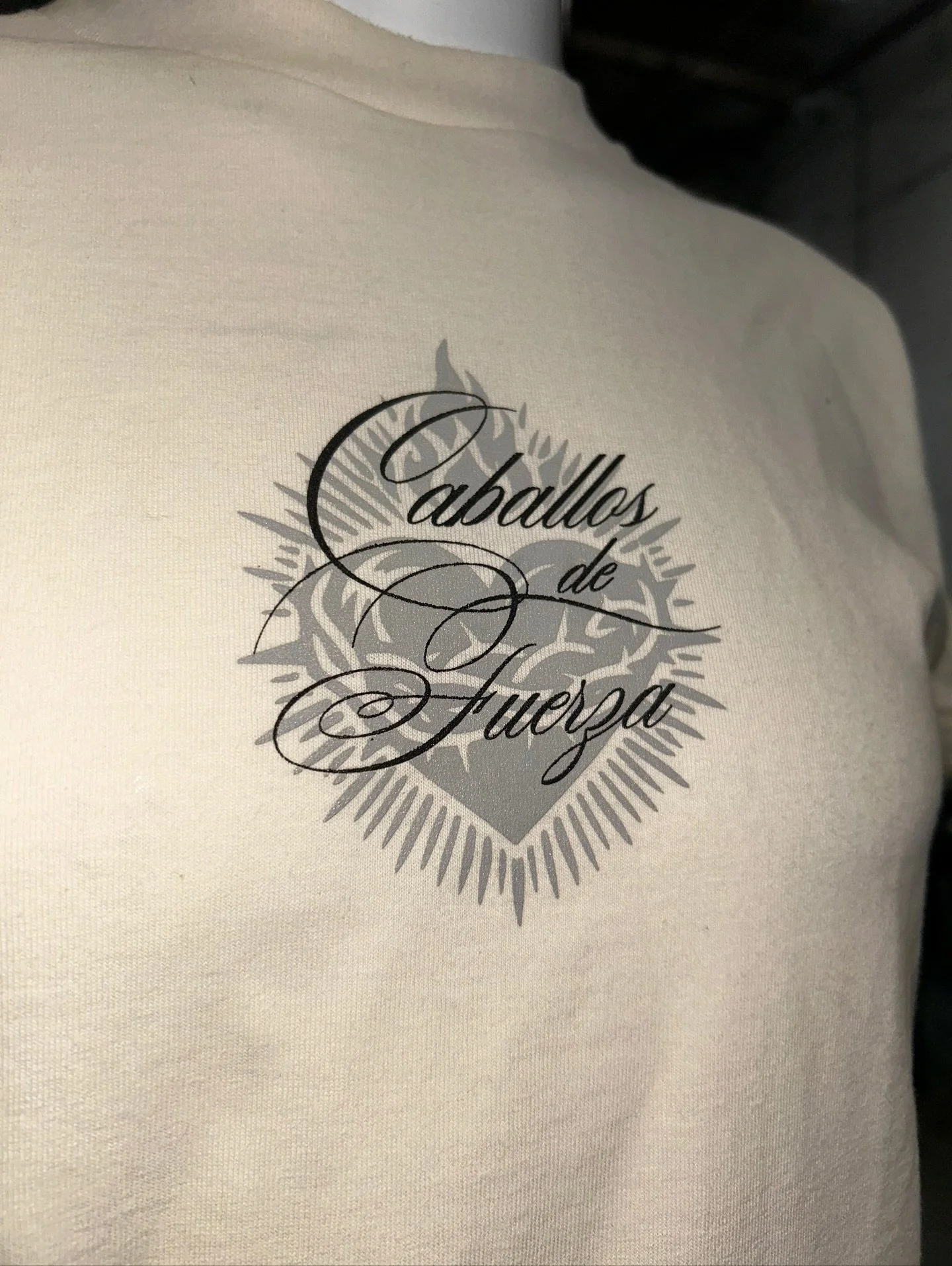 Screenprinted merch for @luxe_chicago private cultural event